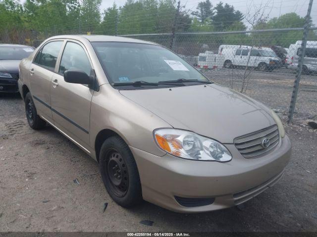  Salvage Toyota Corolla