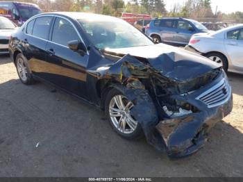 Salvage INFINITI G25x