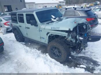  Salvage Jeep Wrangler