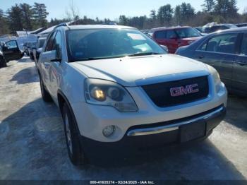  Salvage GMC Acadia