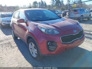  Salvage Kia Sportage
