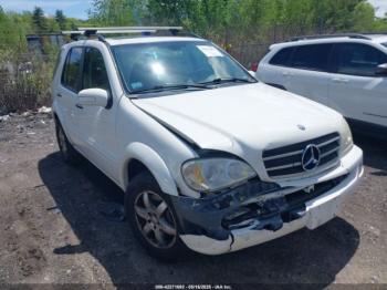  Salvage Mercedes-Benz M-Class