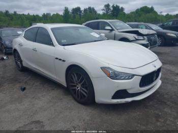  Salvage Maserati Ghibli