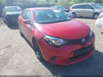  Salvage Toyota Corolla