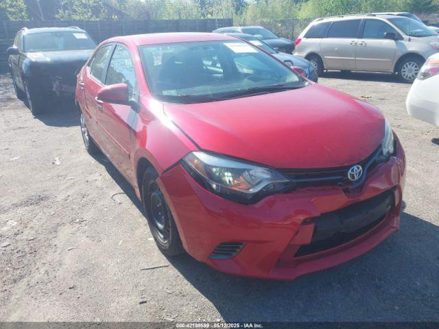  Salvage Toyota Corolla