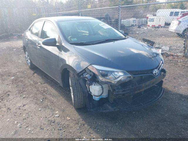  Salvage Toyota Corolla