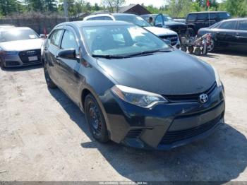  Salvage Toyota Corolla