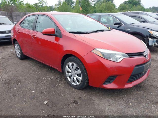  Salvage Toyota Corolla