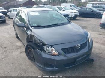  Salvage Toyota Corolla
