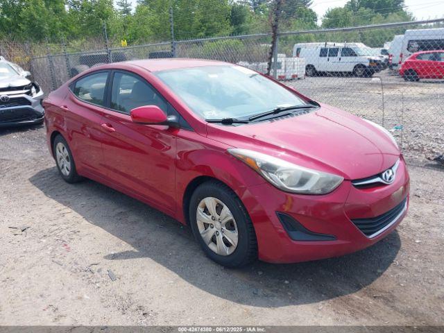  Salvage Hyundai ELANTRA