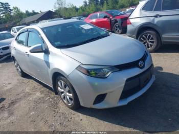  Salvage Toyota Corolla