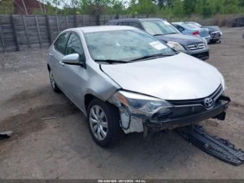  Salvage Toyota Corolla