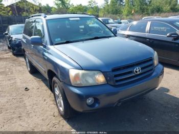  Salvage Toyota Highlander