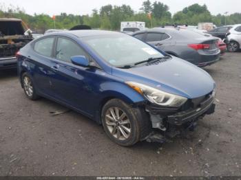  Salvage Hyundai ELANTRA