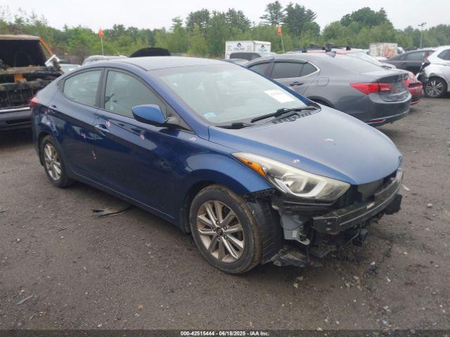  Salvage Hyundai ELANTRA