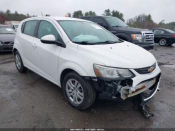  Salvage Chevrolet Sonic