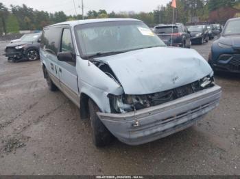  Salvage Plymouth Grand Voyager
