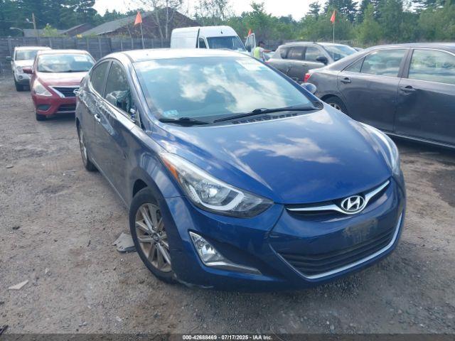  Salvage Hyundai ELANTRA