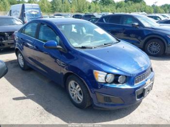  Salvage Chevrolet Sonic