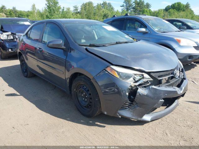  Salvage Toyota Corolla