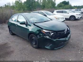  Salvage Toyota Corolla