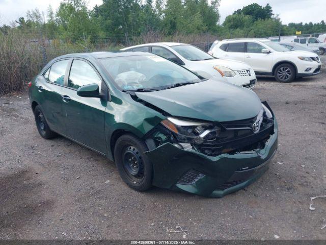 Salvage Toyota Corolla