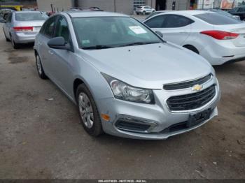  Salvage Chevrolet Cruze