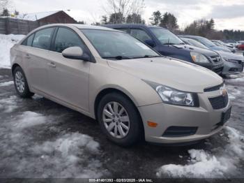  Salvage Chevrolet Cruze