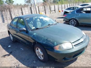  Salvage Chevrolet Cavalier