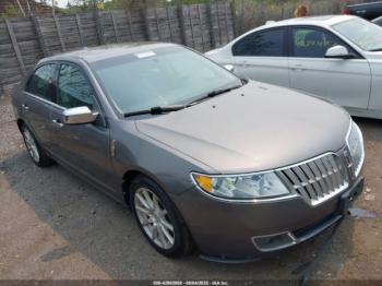  Salvage Lincoln MKZ