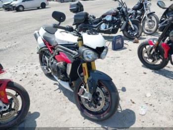  Salvage Triumph Motorcycle Speed Triple