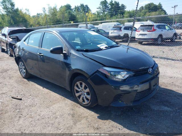  Salvage Toyota Corolla