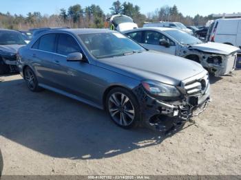  Salvage Mercedes-Benz E-Class