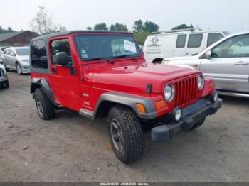  Salvage Jeep Wrangler