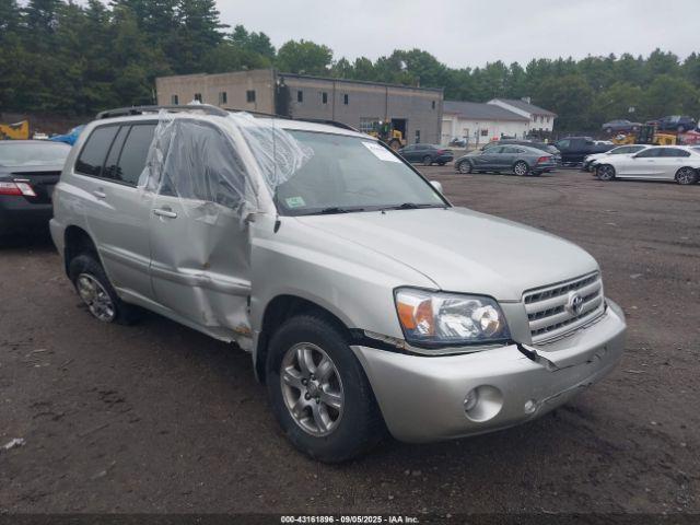  Salvage Toyota Highlander