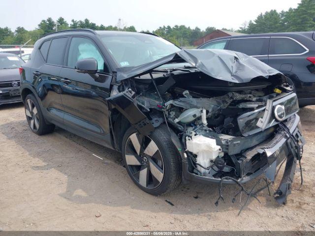  Salvage Volvo Xc40 Recharge Pure Electr