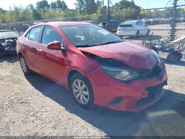  Salvage Toyota Corolla