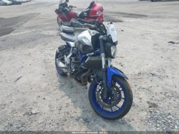  Salvage Yamaha Fz07