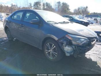  Salvage Toyota Corolla