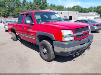  Salvage Chevrolet Silverado 2500