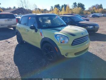  Salvage MINI Cooper Countryman