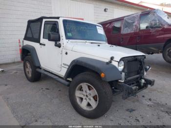  Salvage Jeep Wrangler