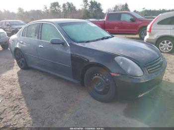 Salvage INFINITI G35x