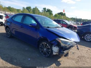  Salvage Toyota Corolla