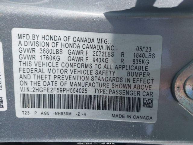 Honda Civic Sport Image 9