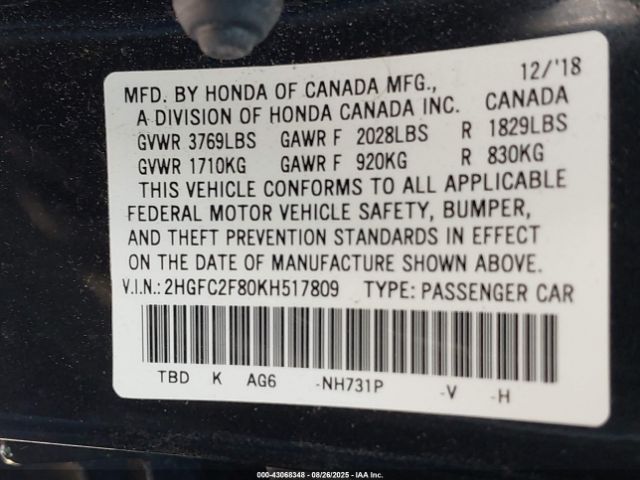 Honda Civic Sport Image 4