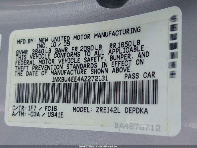 Toyota Corolla Le Image 5