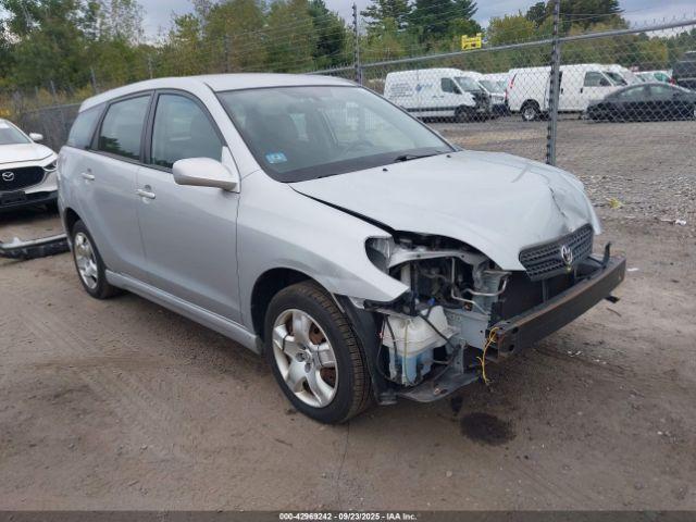  Salvage Toyota Matrix