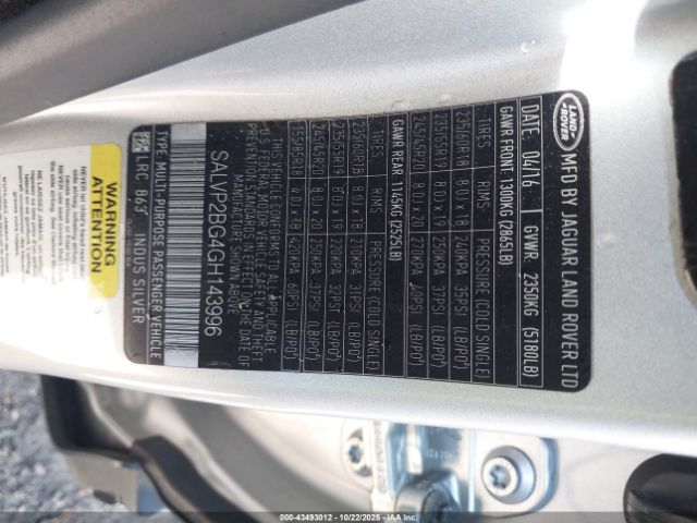 Land Rover Range Rover Evoque Image 13