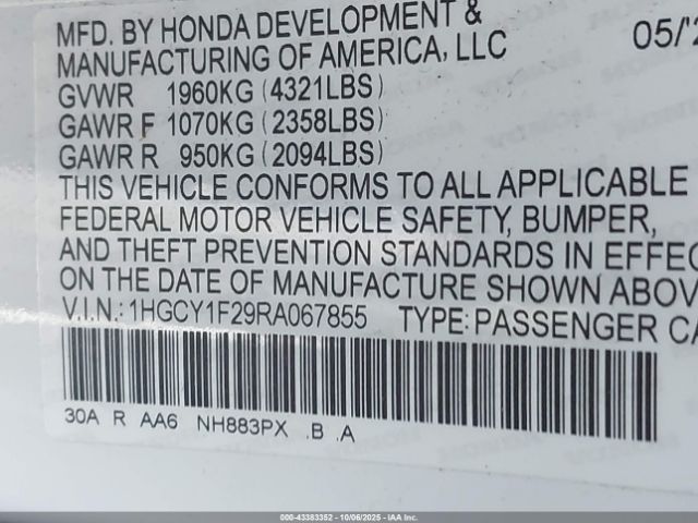 Honda Accord Lx Image 12